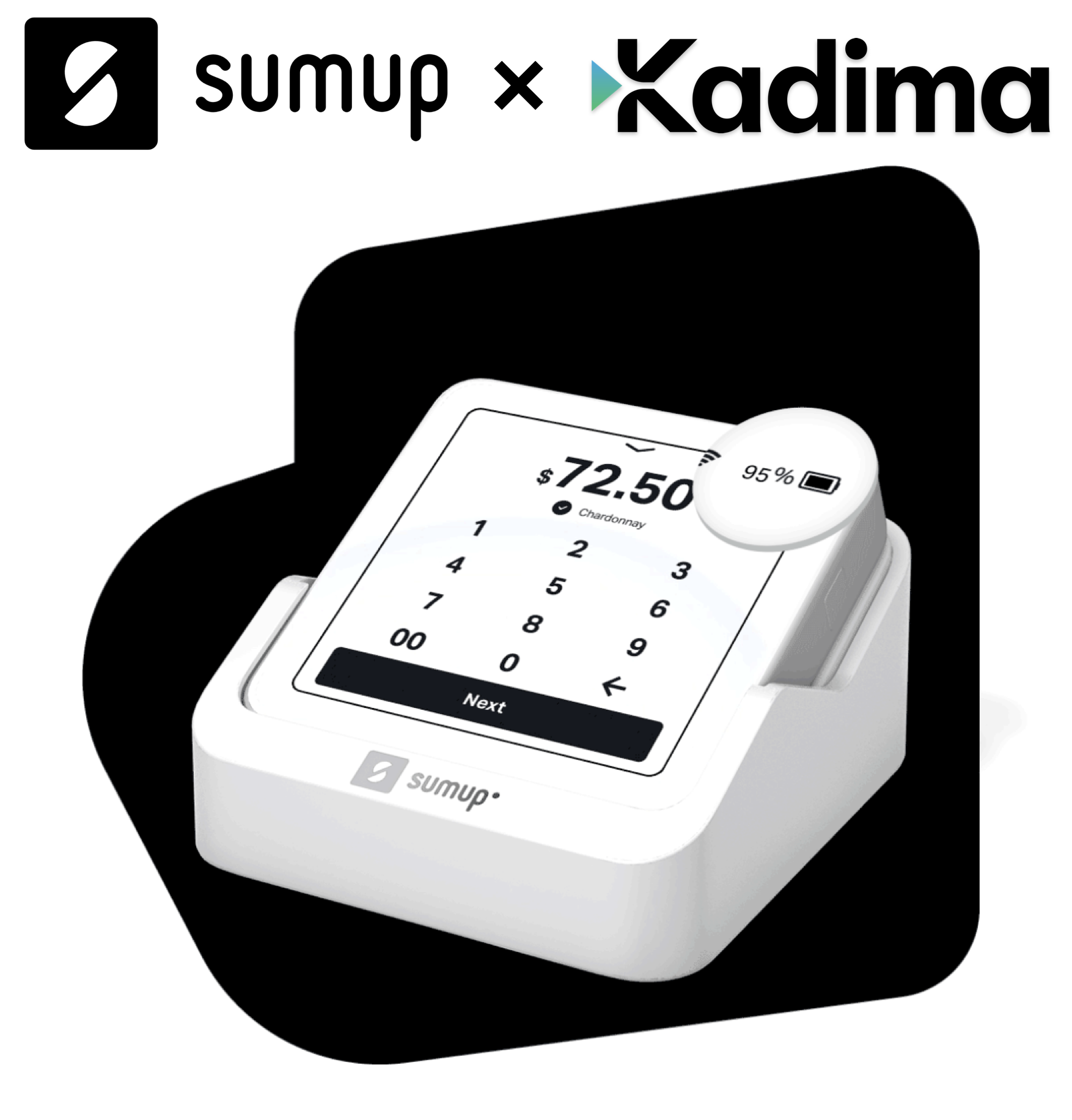 Kadima Payments and SumUp POS partnership announcement